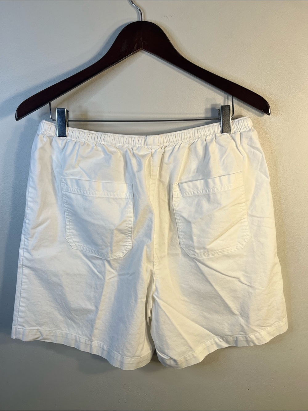 L.L. Bean Canvas Shorts in White Women’s Size Medium - Picture 2 of 7